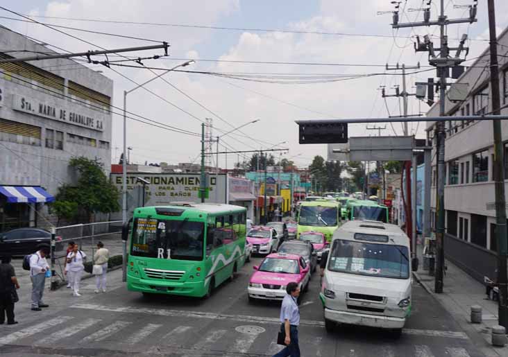 Assorted minibuses